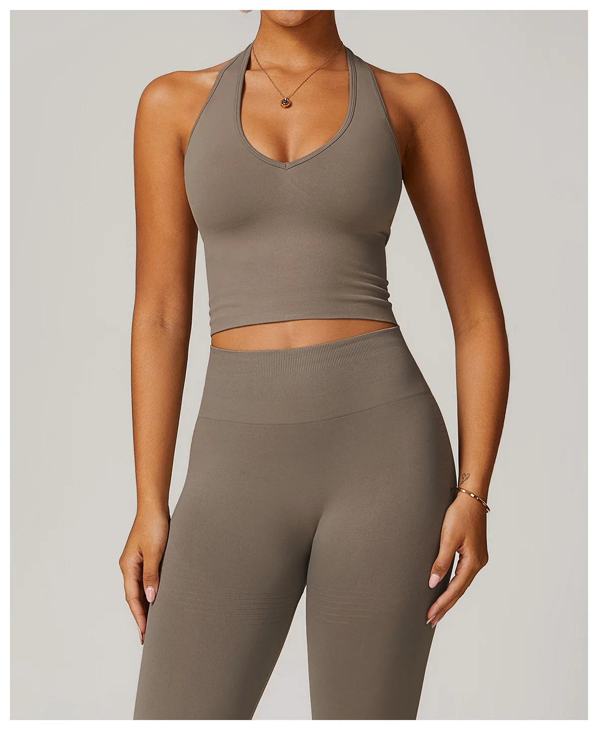Seamless Push-Up Sports Bra