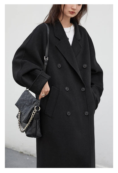 Double-Sided Wool Coat – Autumn/Winter 2025