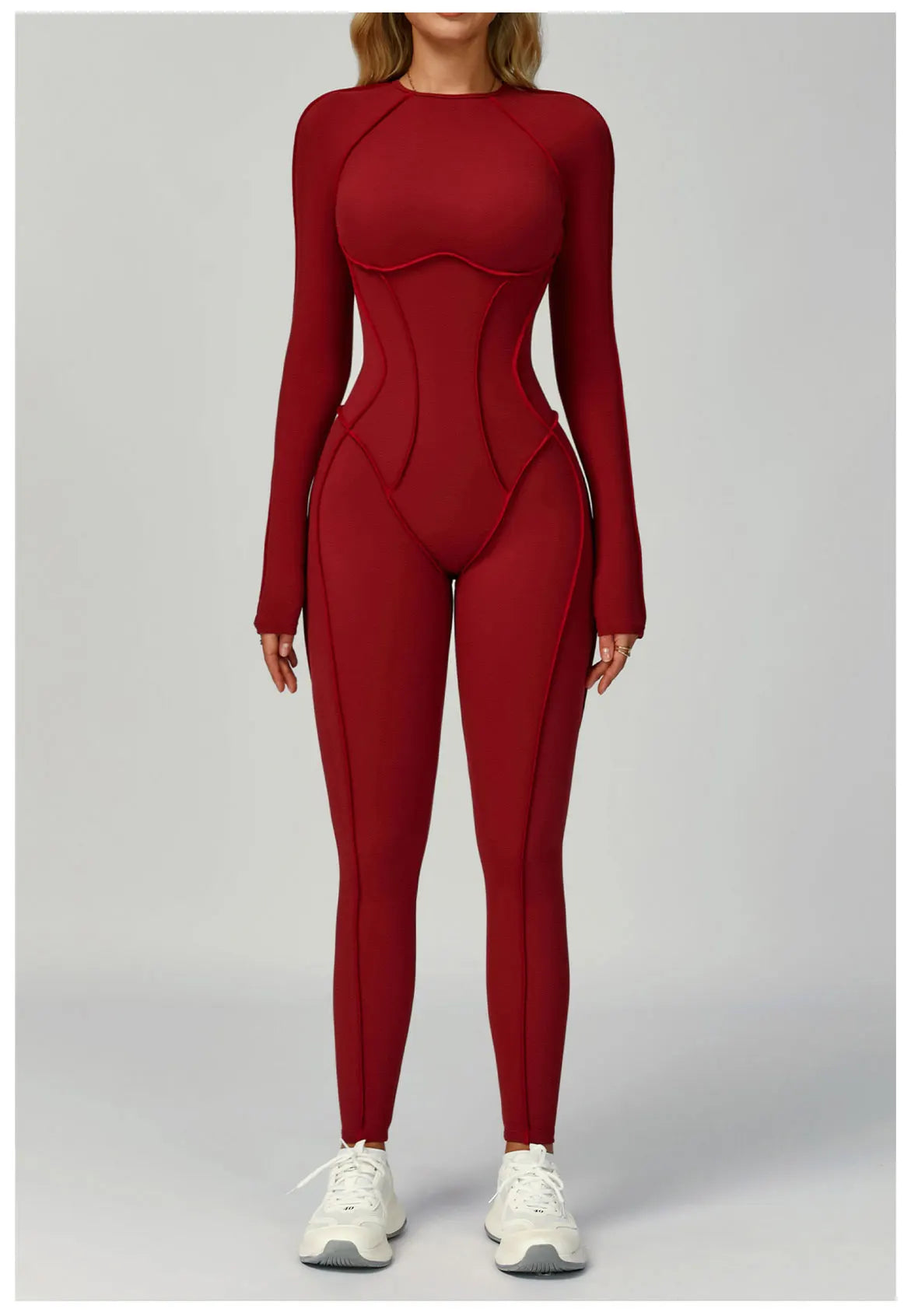 Women’s Long Sleeve Yoga Jumpsuit