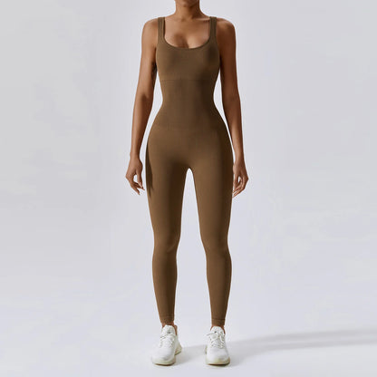 One-Piece Seamless Yoga Suit