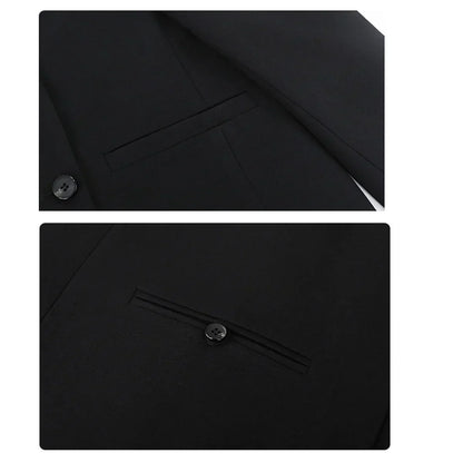 Double-Breasted Blazer – Classic Office Edition