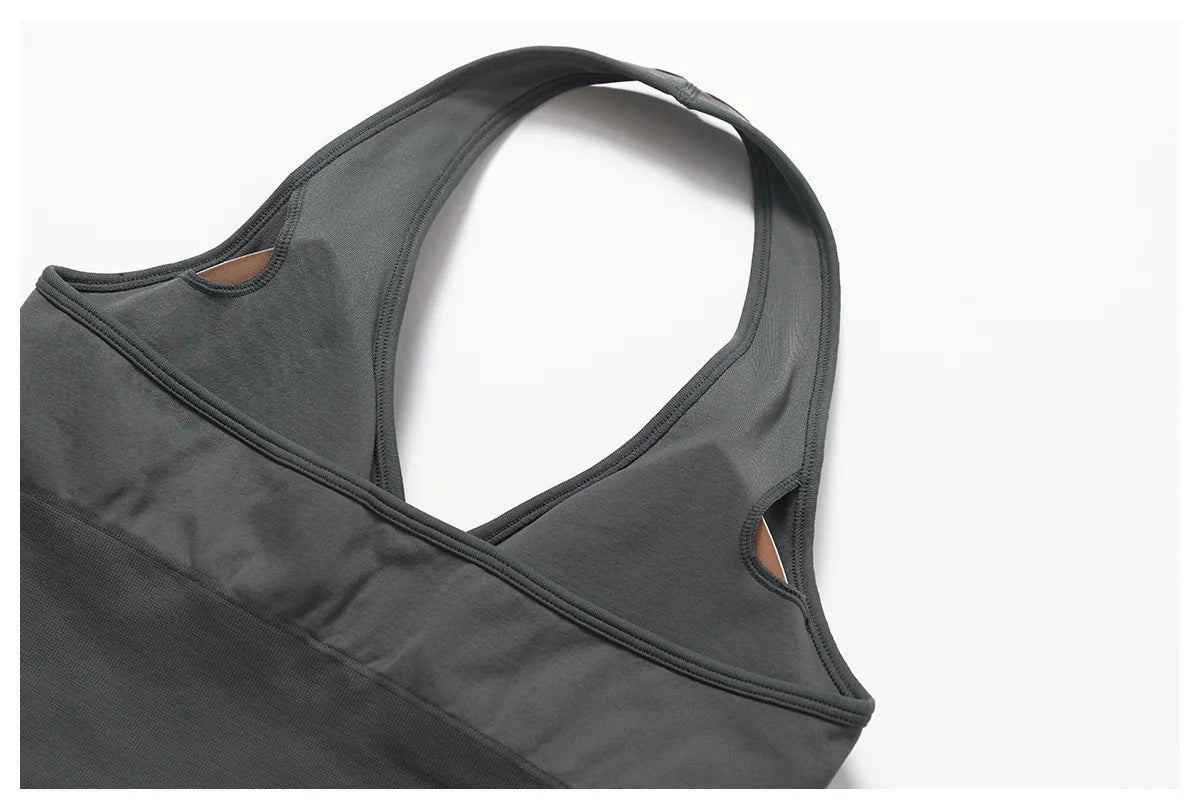 Seamless Push-Up Sports Bra