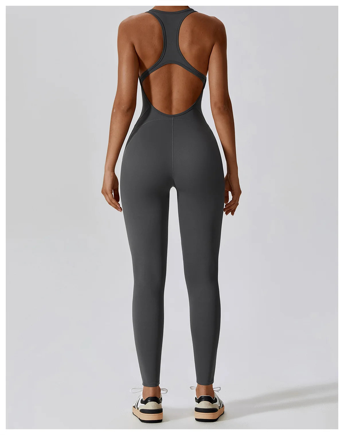 Women’s Yoga Jumpsuit – Push-Up Activewear Bodysuit