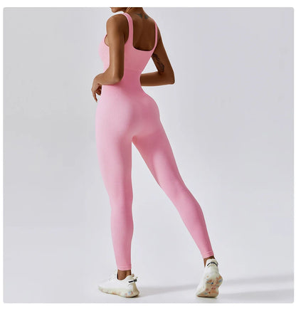 One-Piece Seamless Yoga Suit