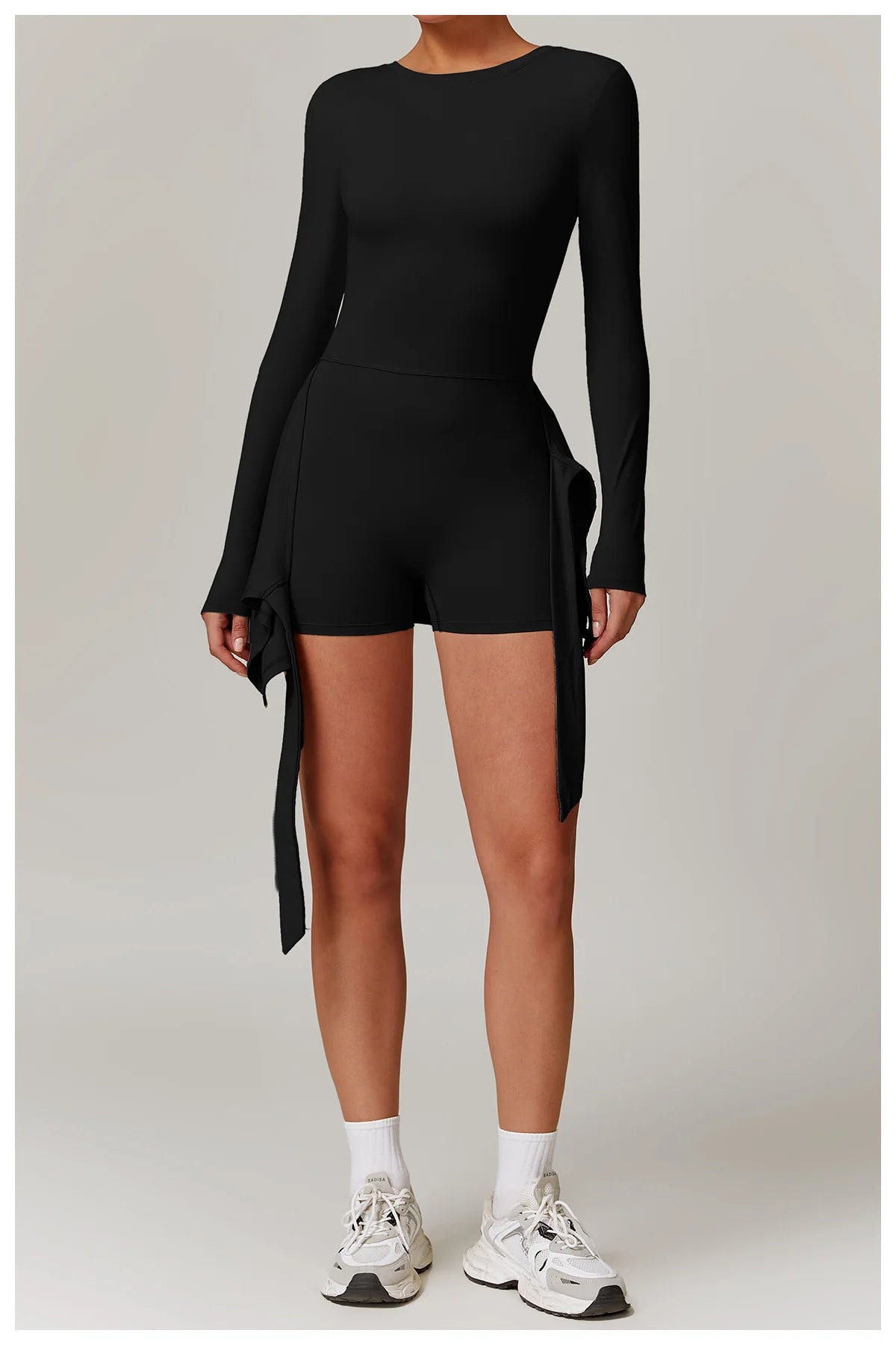 One-Piece Long Sleeve Yoga Jumpsuit