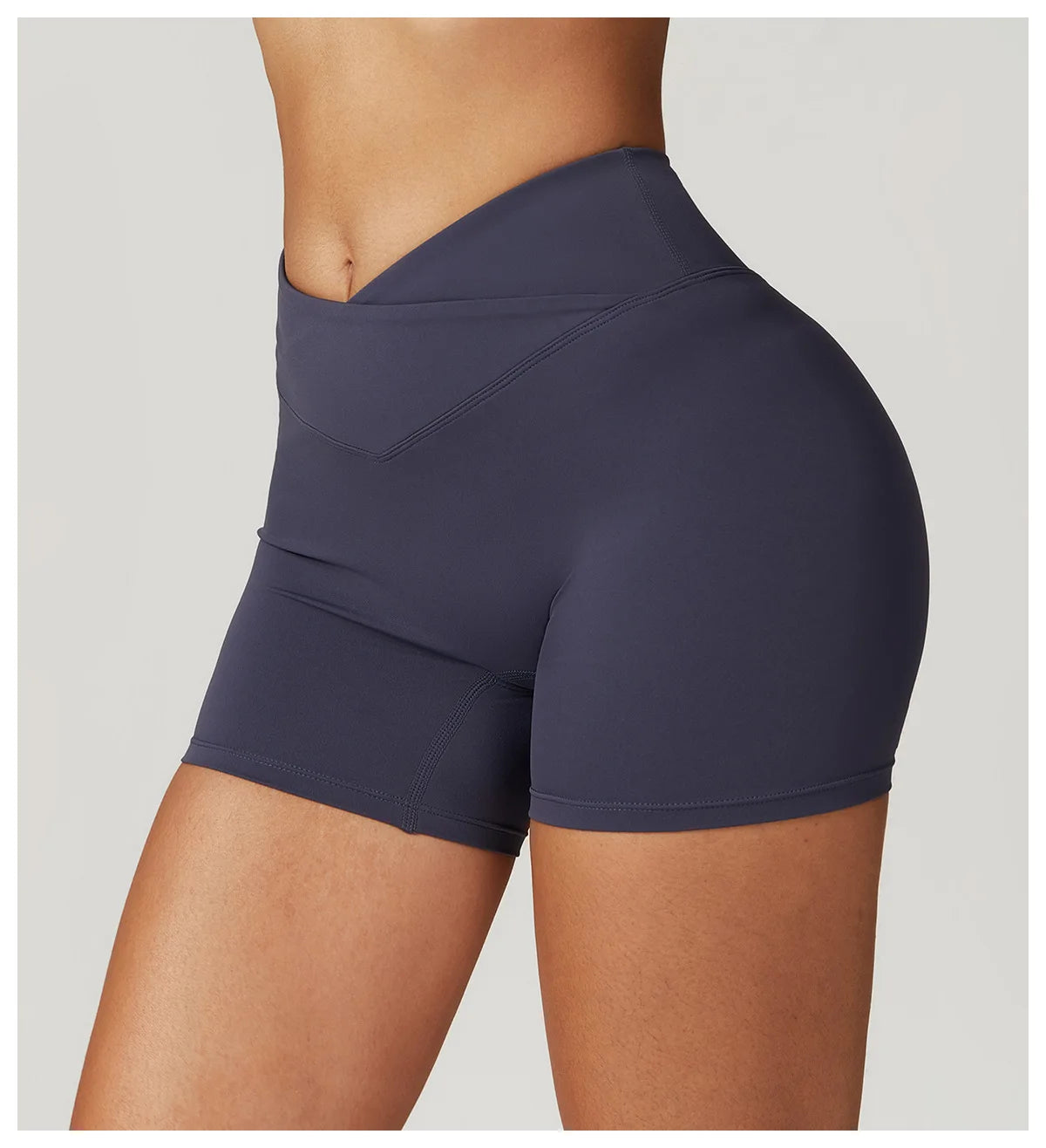 High Waist Push-Up Yoga Shorts