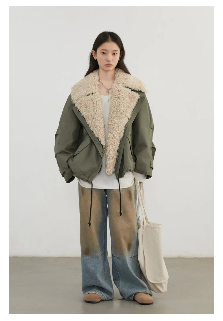 Retro Motorcycle Cotton Jacket – Winter 2025 Collection