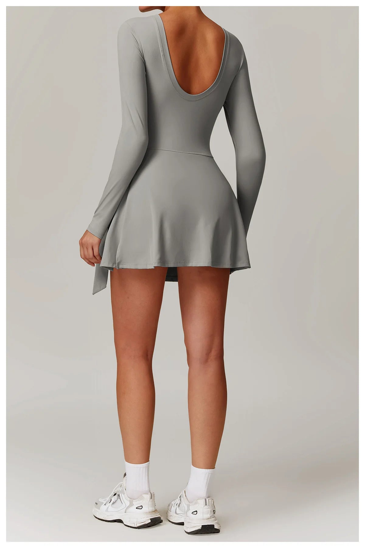 One-Piece Long Sleeve Yoga Jumpsuit