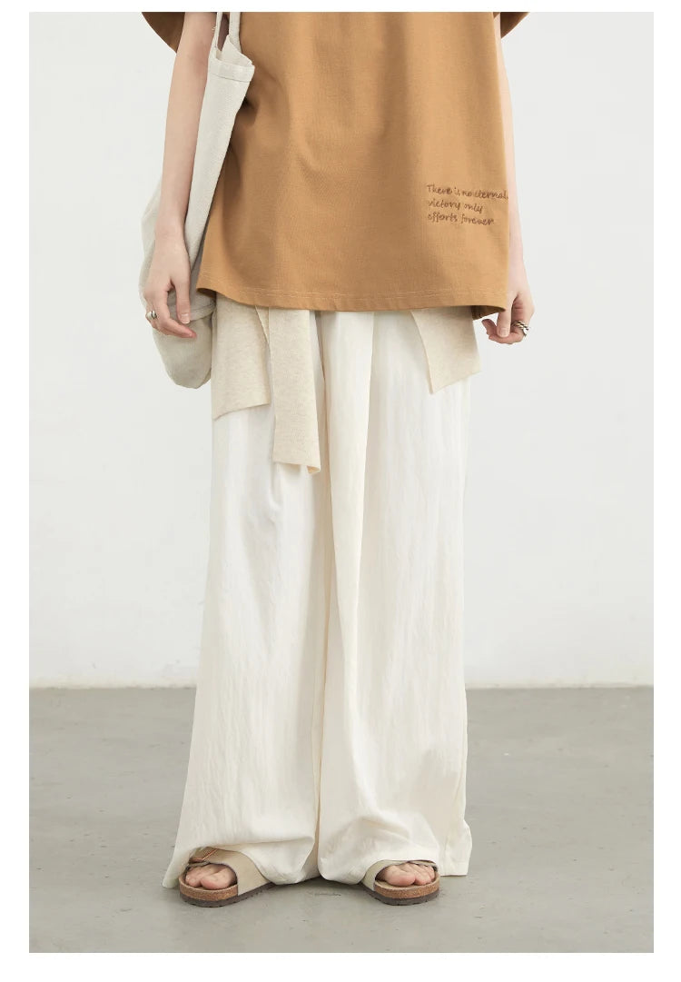 High-Waist Wide Leg Trousers – Spring/Summer 2025 Collection