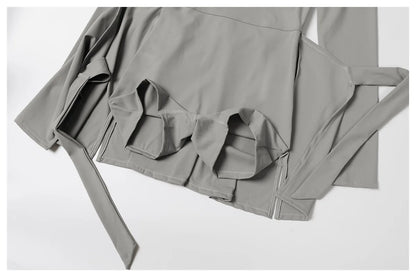 One-Piece Long Sleeve Yoga Jumpsuit