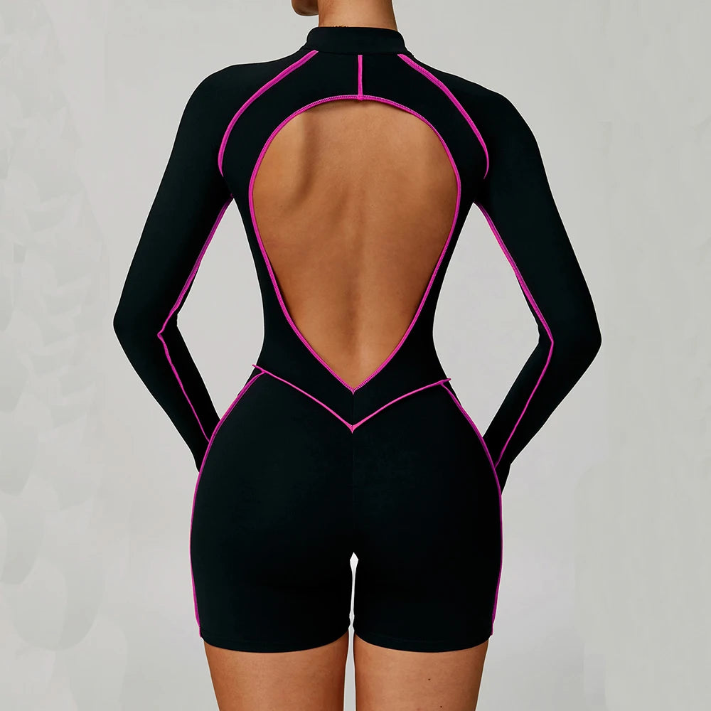 Women’s Color Block Jumpsuit