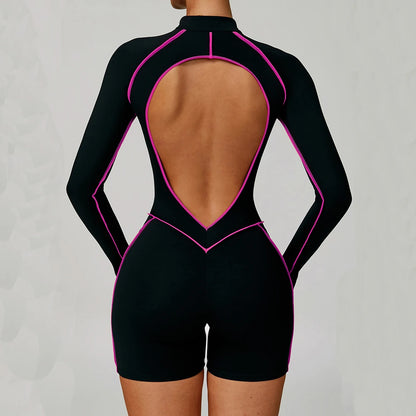 Women’s Color Block Jumpsuit