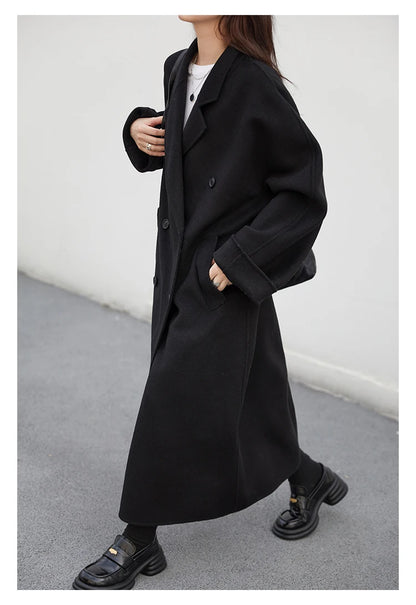 Double-Sided Wool Coat – Autumn/Winter 2025