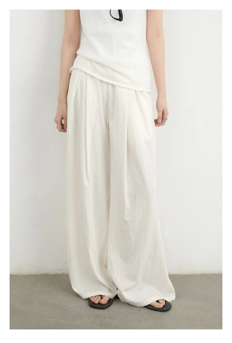 High-Waist Wide Leg Trousers – Spring/Summer 2025 Collection