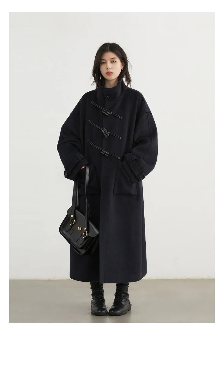 Wool Blend Long Coat – Autumn/Winter 2025 Collection