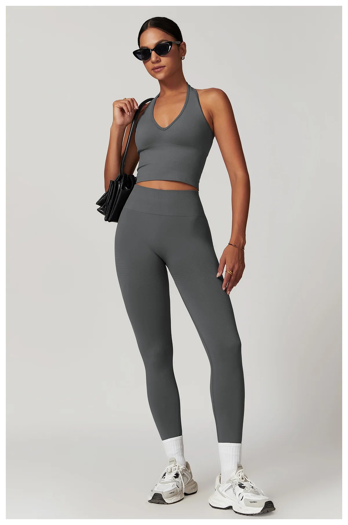 Seamless Push-Up Sports Bra