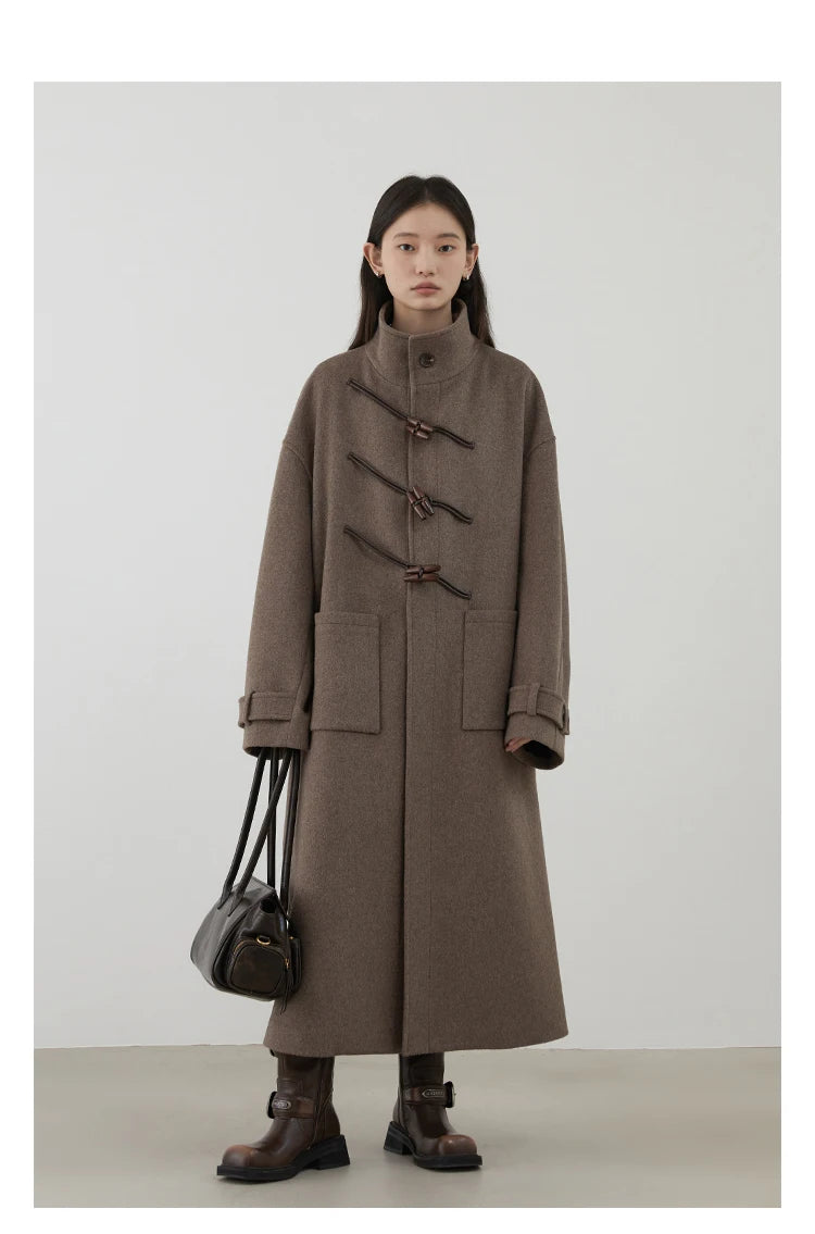 Wool Blend Long Coat – Autumn/Winter 2025 Collection