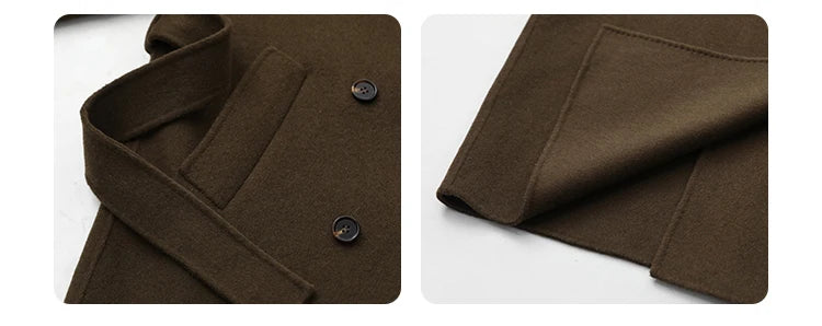 Double-Sided Wool Coat – Autumn/Winter 2025