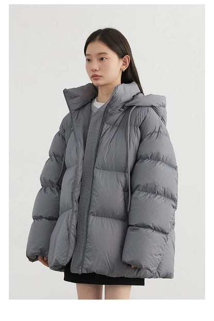 Hooded Puffer Down Coat – Autumn/Winter 2025 Collection