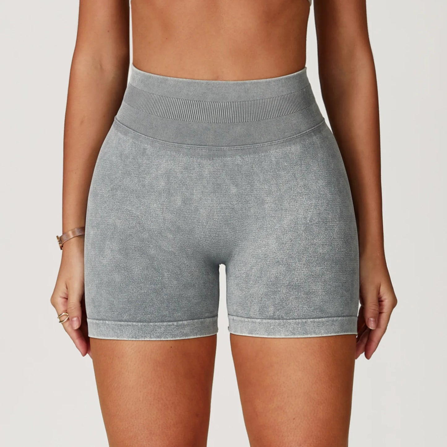 Seamless High Waist Yoga Shorts