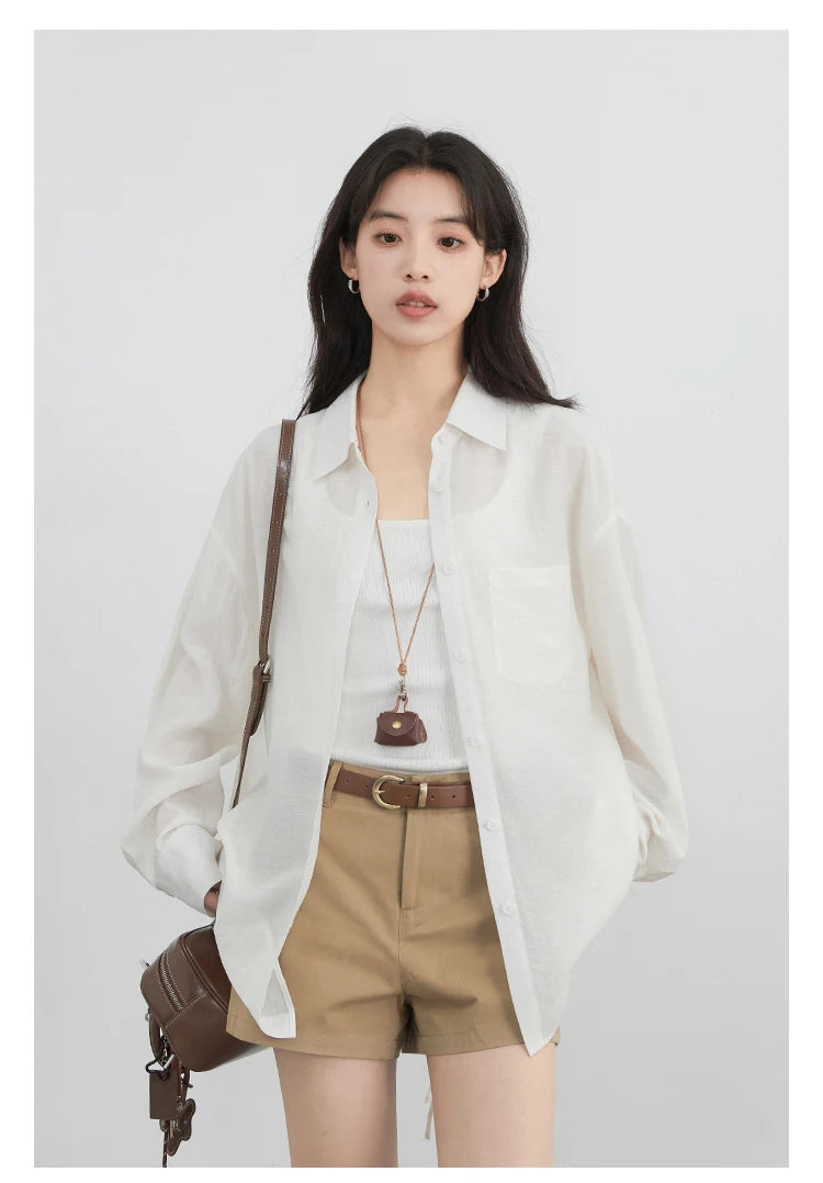 Hollow Back Blouse – Spring/Summer 2025 Collection