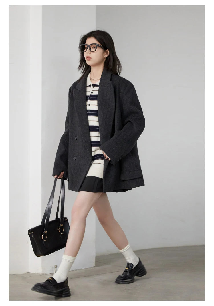 Vintage Wool Blazer – Spring/Autumn 2025 Collection