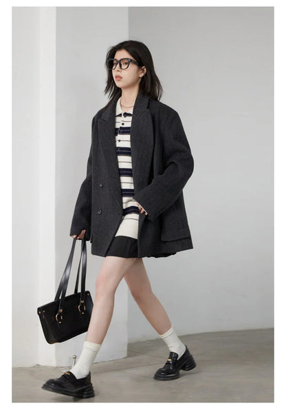 Vintage Wool Blazer – Spring/Autumn 2025 Collection