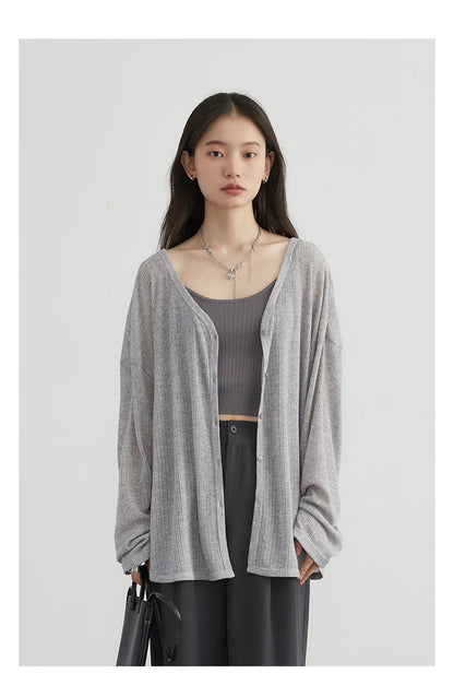 V-Neck Cardigan – Spring/Summer 2025