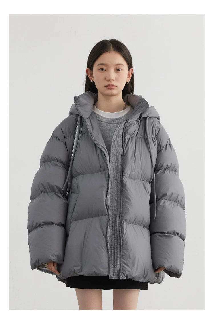 Hooded Puffer Down Coat – Autumn/Winter 2025 Collection