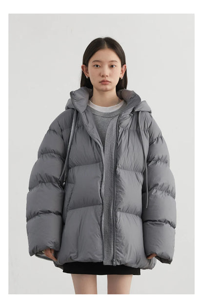 Hooded Puffer Down Coat – Autumn/Winter 2025 Collection