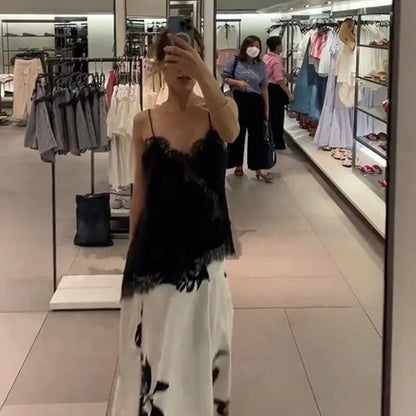 Lace Satin Camisole – Summer Party Top