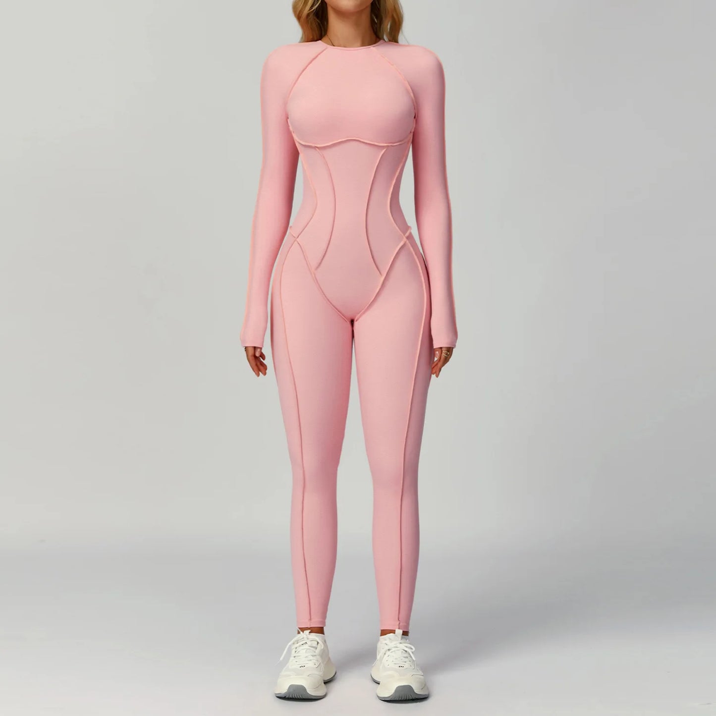 Women’s Long Sleeve Yoga Jumpsuit