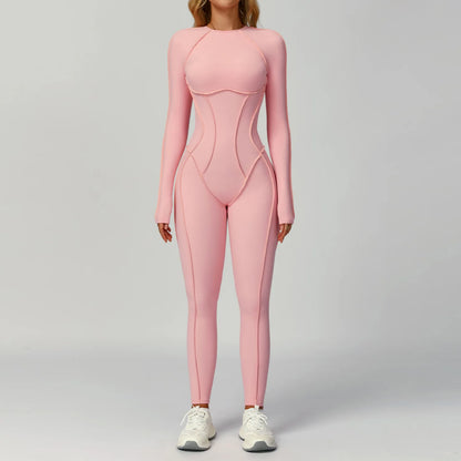 Women’s Long Sleeve Yoga Jumpsuit