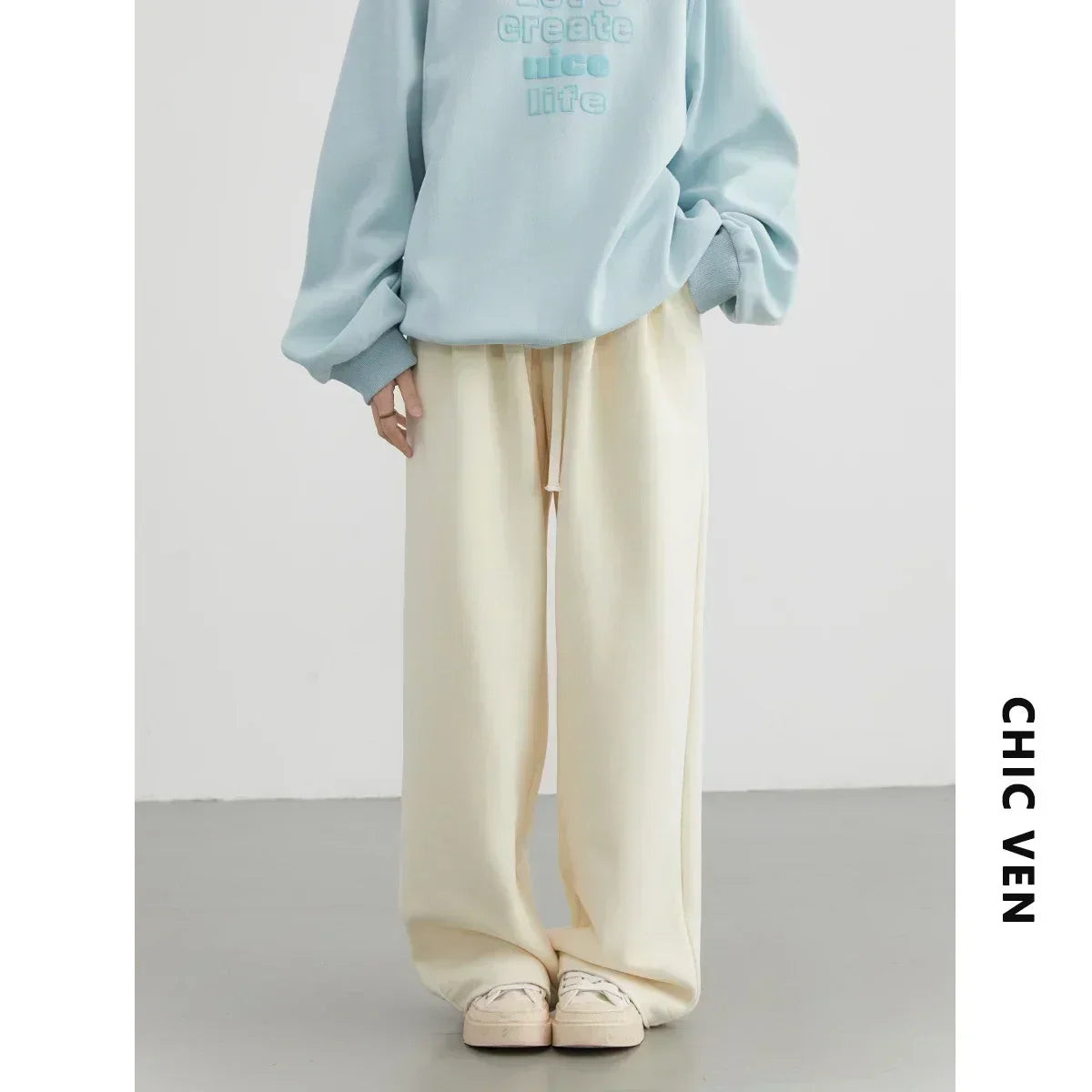 High Waist Drawstring Pants – Autumn/Winter 2025