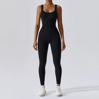 One-Piece Seamless Yoga Suit
