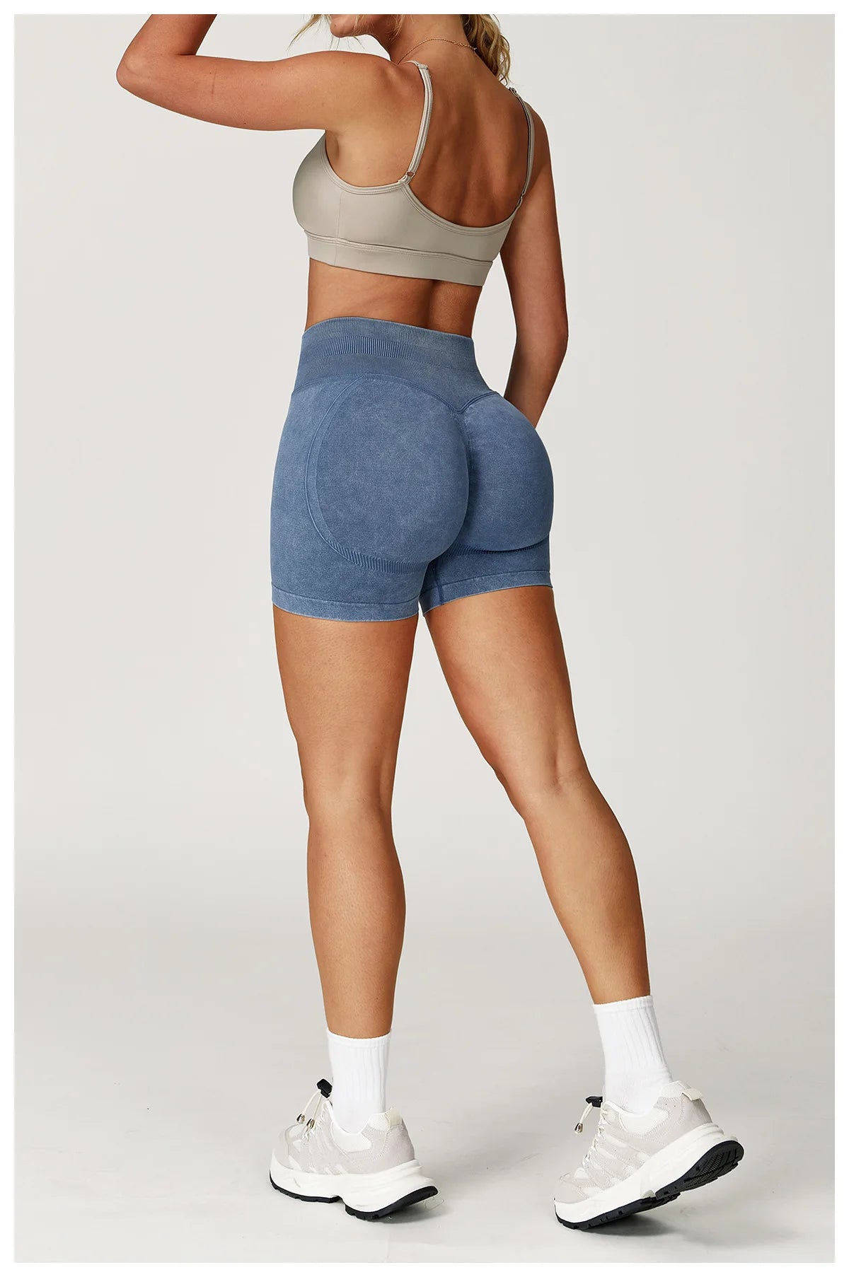 Seamless High Waist Yoga Shorts