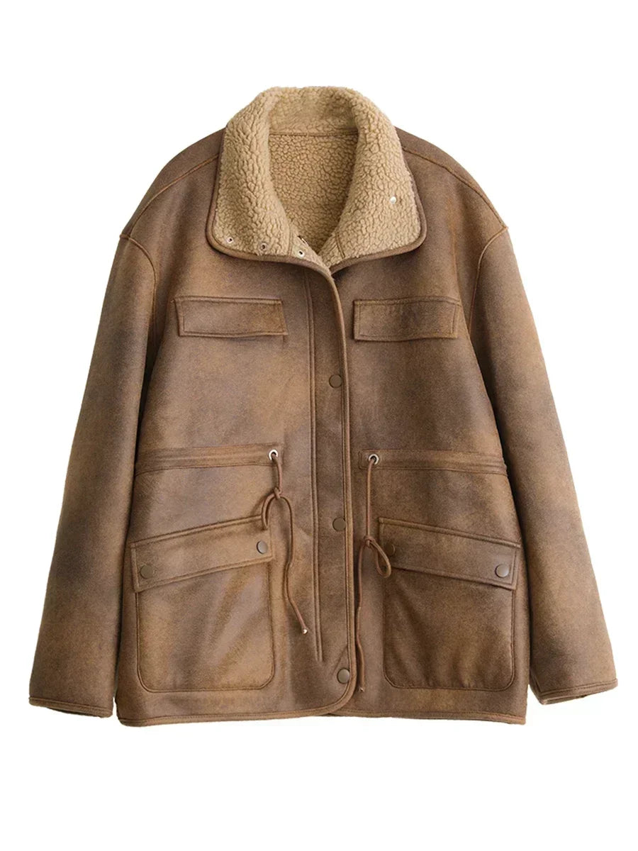 Reversible Suede Jacket – Autumn/Winter 2025