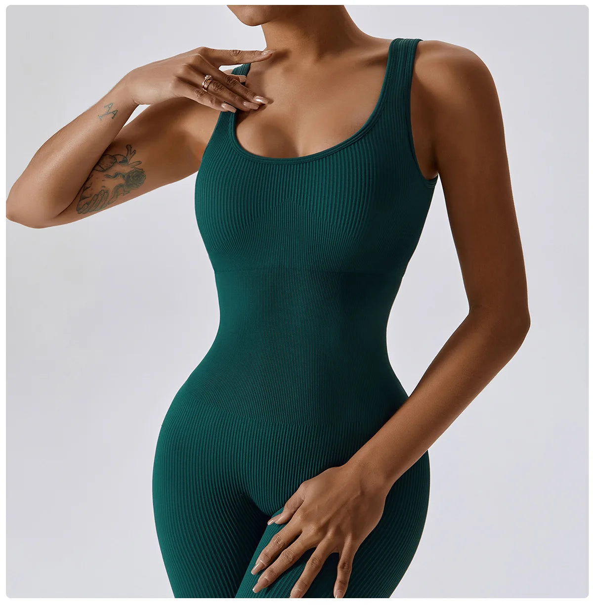 One-Piece Seamless Yoga Suit