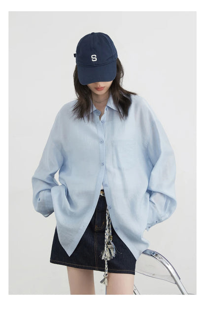 Hollow Back Blouse – Spring/Summer 2025 Collection