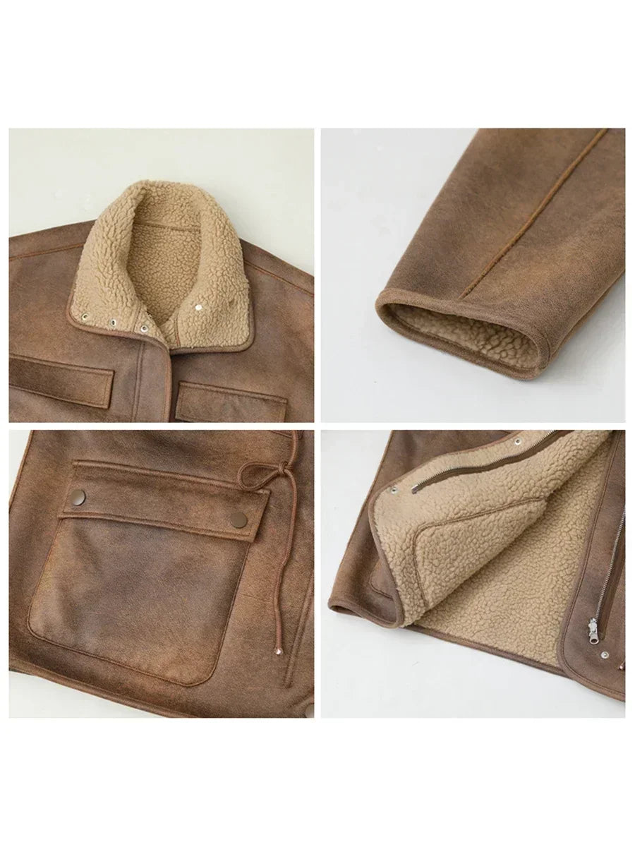 Reversible Suede Jacket – Autumn/Winter 2025